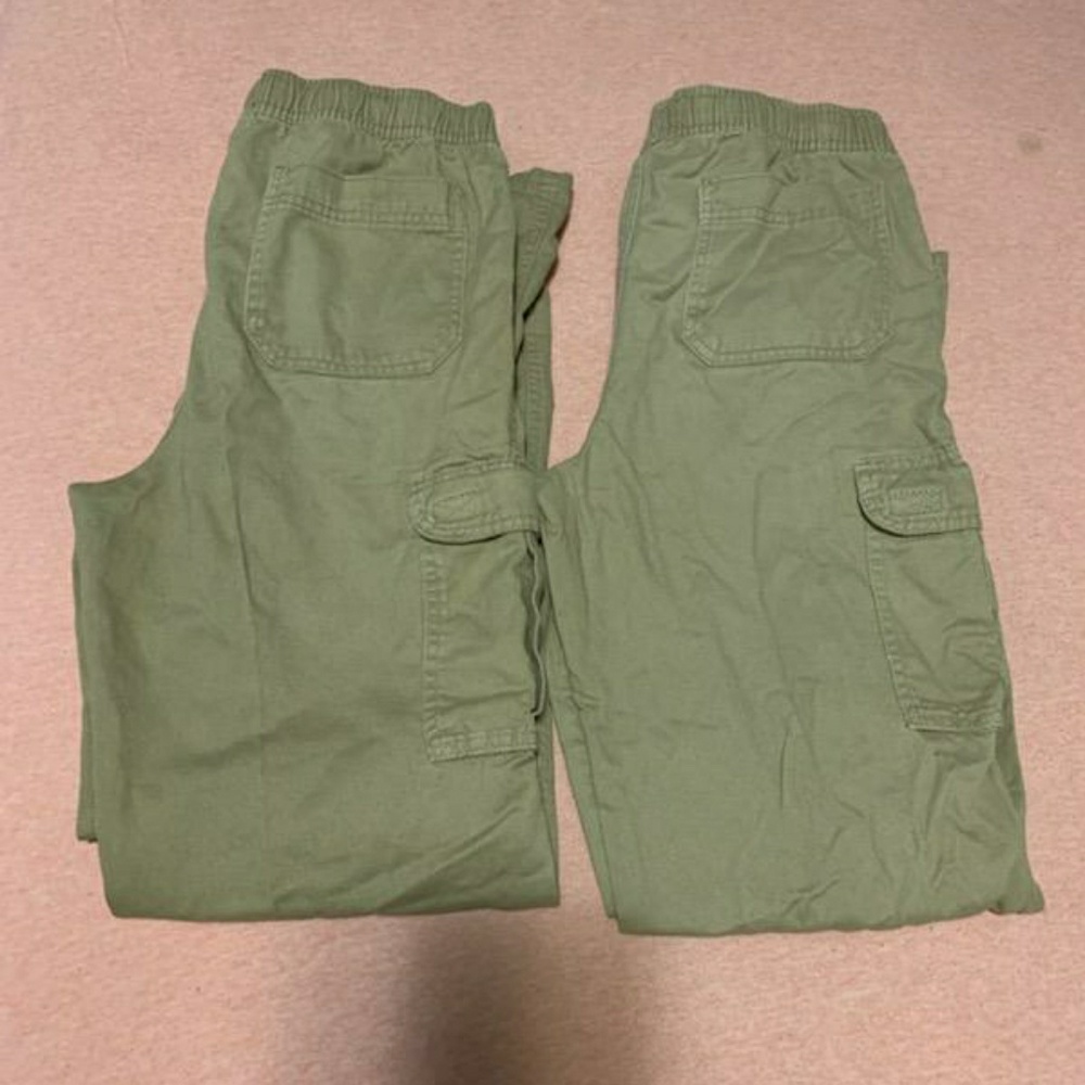 Uniform cargo khaki pants